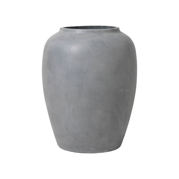 Broste Copenhagen Ray Floor Vase, Charcoal