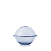 Lyngby Chapeau Jar, Blue Glass, Large