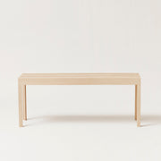 Form & Refine Lightweight Bench, White Oak