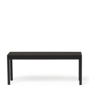 Form & Refine Lightweight Bench, Black-stained Oak