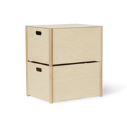 Form & Refine Pillar Storage Box Lid, Large, Beech
