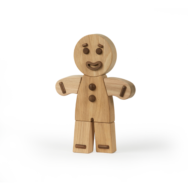 その他 BOYHOOD GINGERBREAD MAN - SMALL Boyhood Gingerbread Man, Large Oak – NORMODE