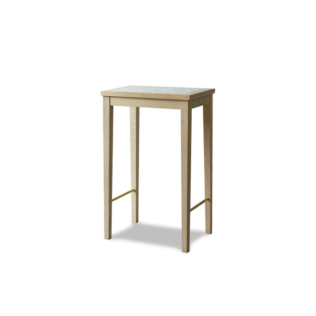 Sibast No 1 Side Table, Oak Soap - White Marble