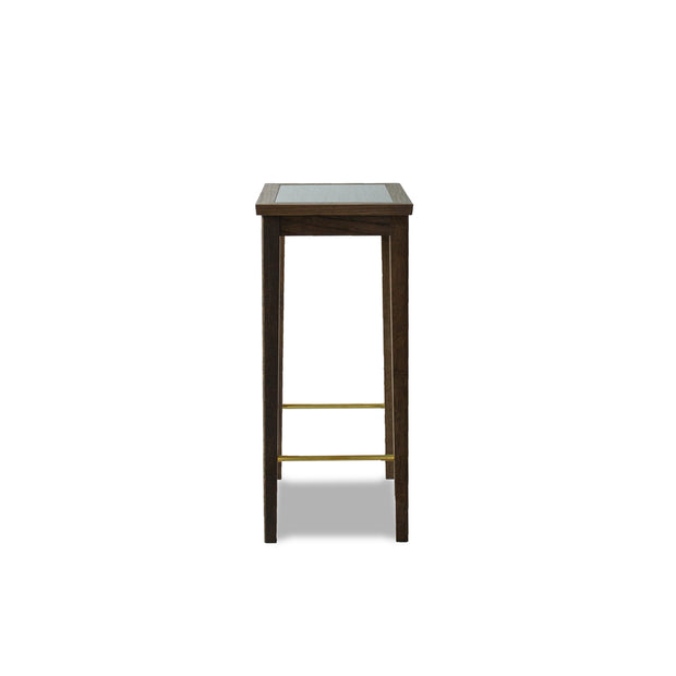 Sibast No 1 Side Table, Oak Dark Oil - Black Glass