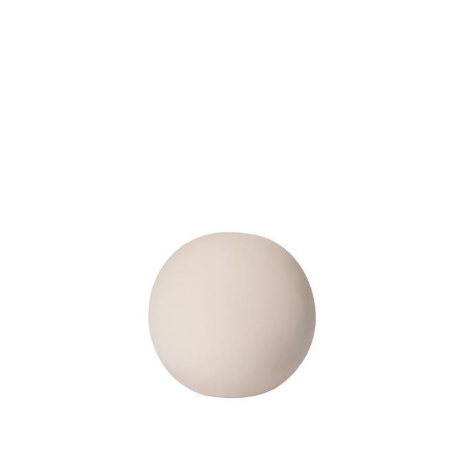 Kristina Dam Studio Globe Sculpture, Beige, Small