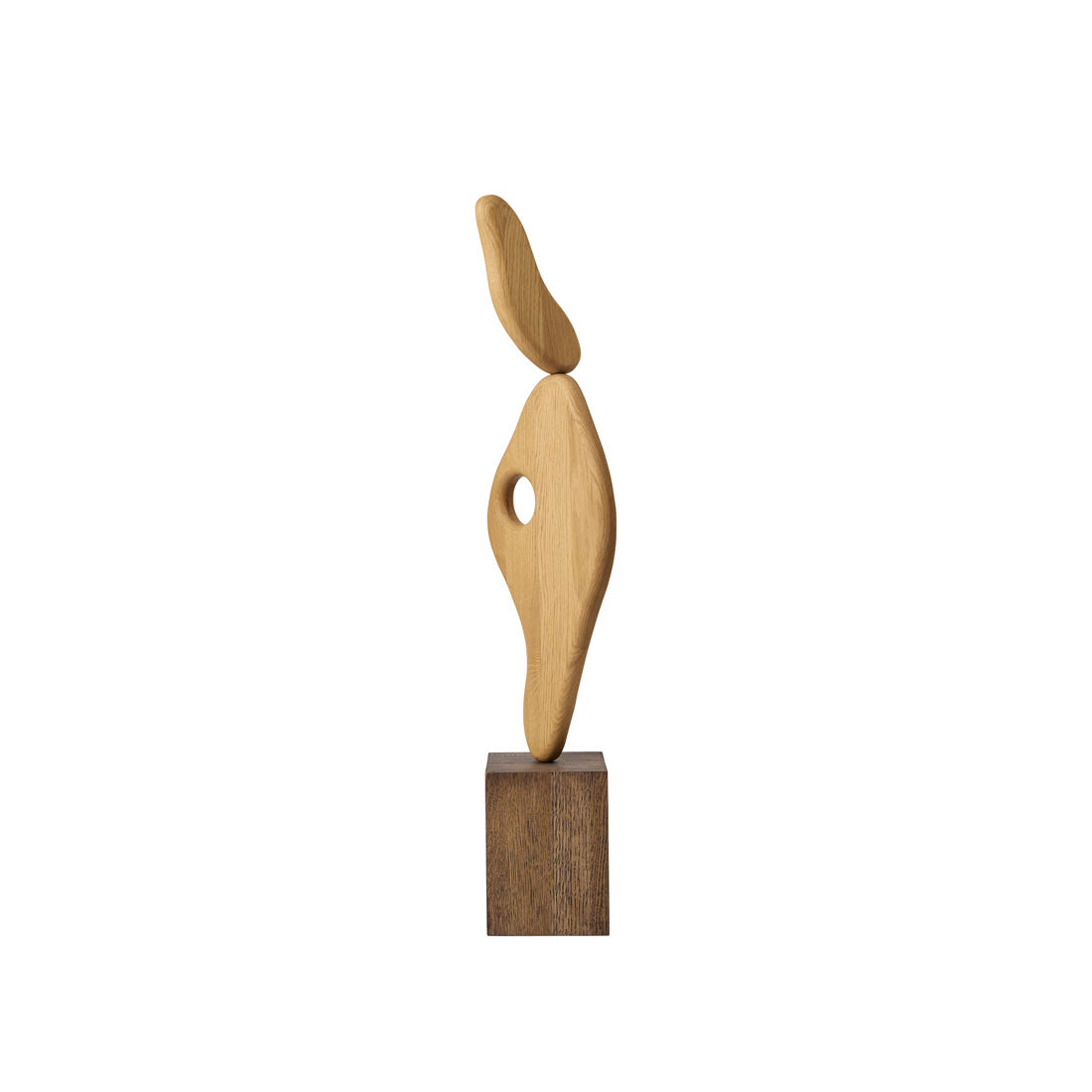 Kristina Dam Studio Balance Sculpture, Warm/Dark Brown