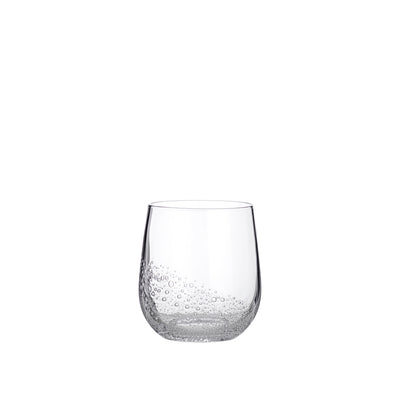 Broste Bubble Tumbler Clear, 35 cl, Set of 4