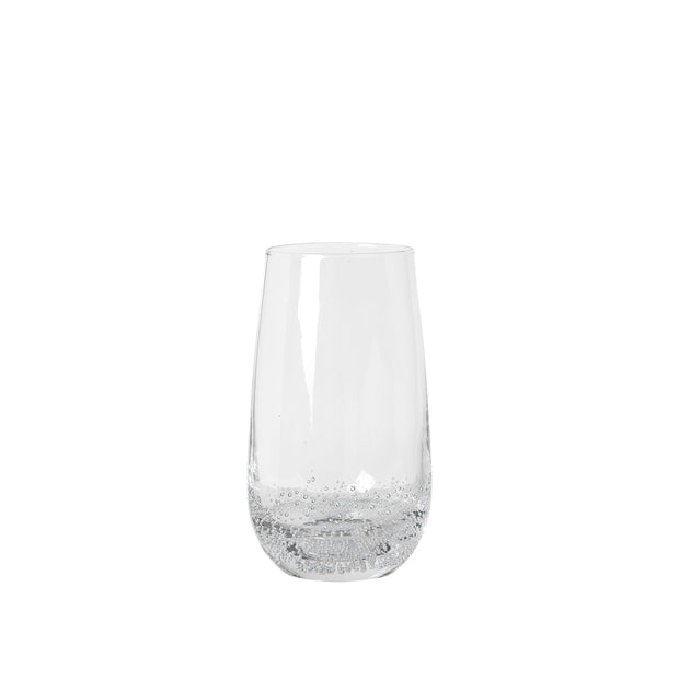 Broste Bubble Tumbler Clear, 55 cl, Set of 4