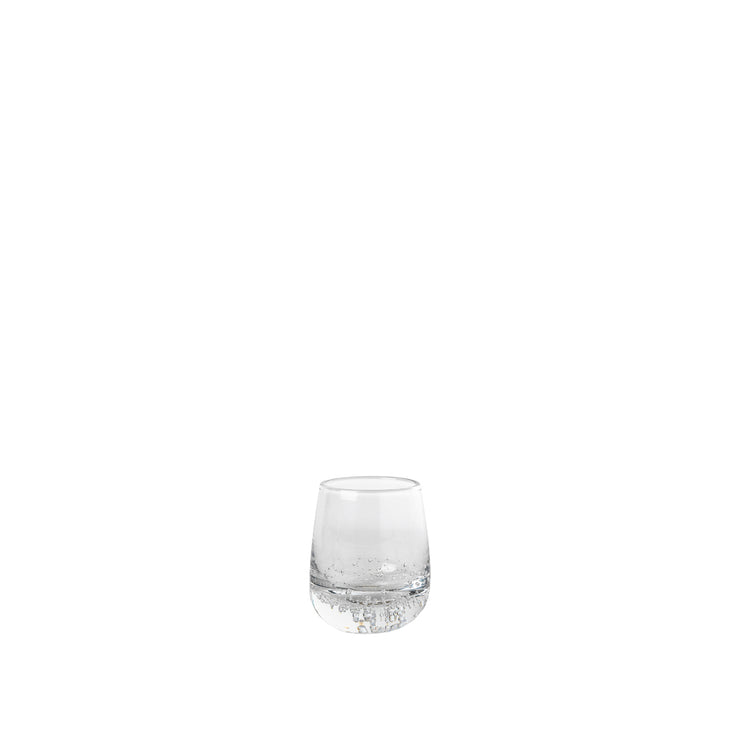 Broste Bubble Shots Glass Clear, Set of 4