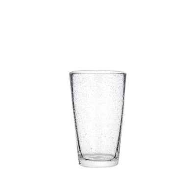 Broste Bubble Glass Tall Clear, Set of 4