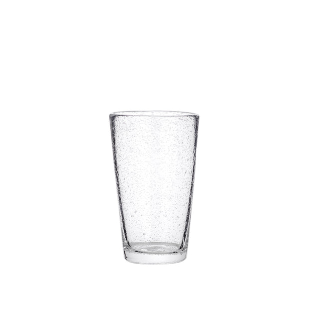 Broste Bubble Glass Tall Clear, Set of 4