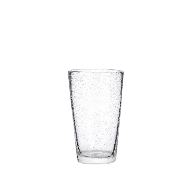 Broste Bubble Glass Tall Clear, Set of 4
