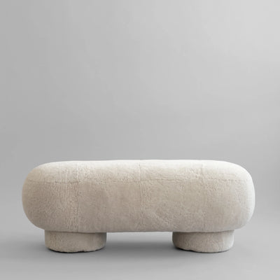 101 Copenhagen Big Foot Bench - Sandshell (Sheepskin)