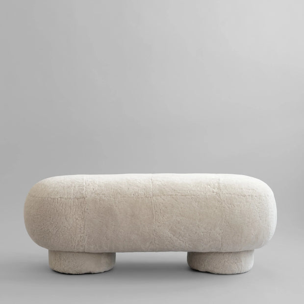 101 Copenhagen Big Foot Bench - Sandshell (Sheepskin)