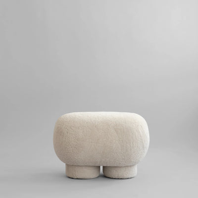101 Copenhagen Big Foot Bench, Petit  - Sandshell (Sheepskin)