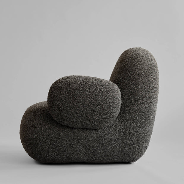 101 Copenhagen Toe Armchair, Flat - Deep Taupe (A2635)