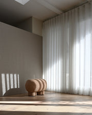 101 Copenhagen Big Foot Bench, Petit - Nubuck
