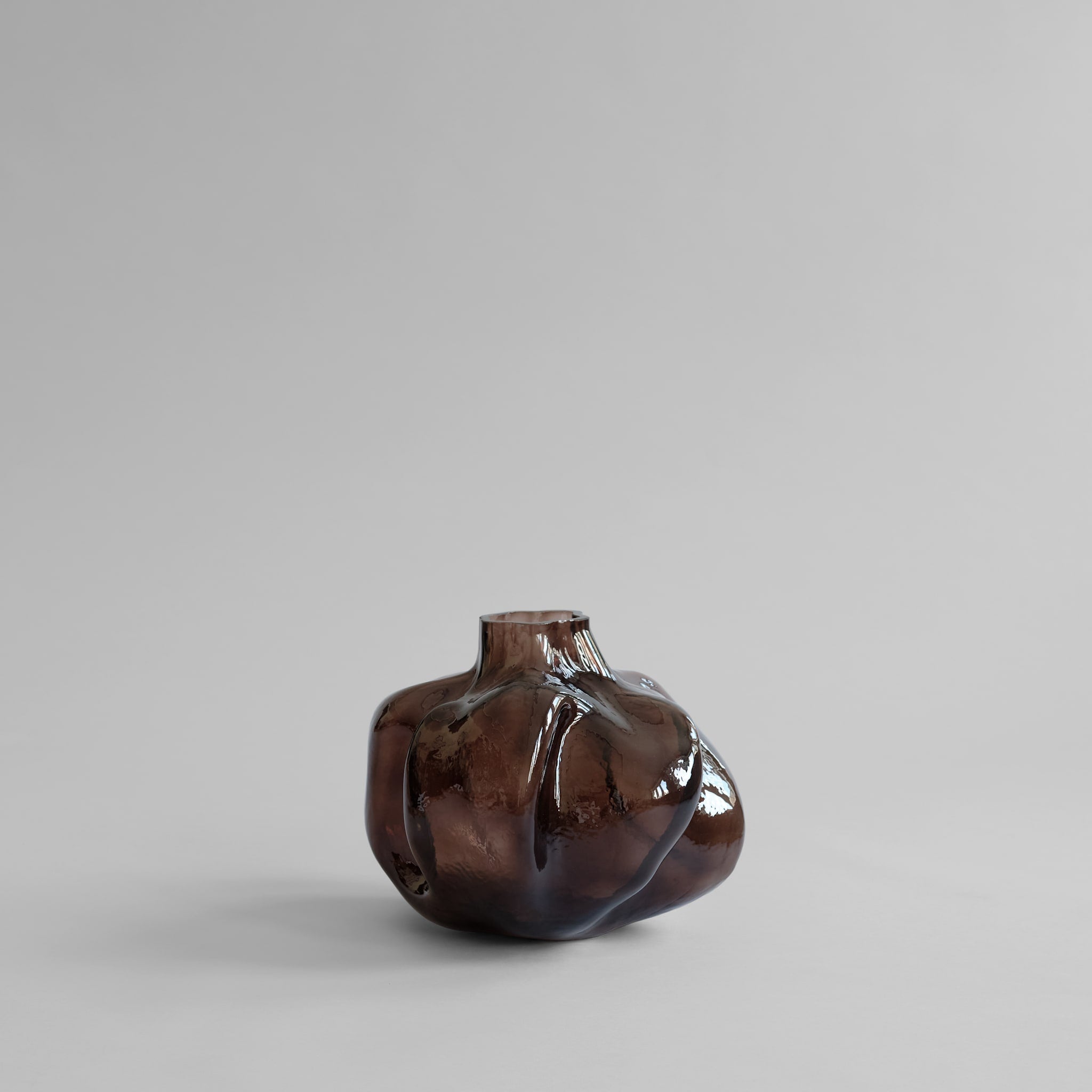 101 Copenhagen Wabi Vase, Medio - Smoked Forest