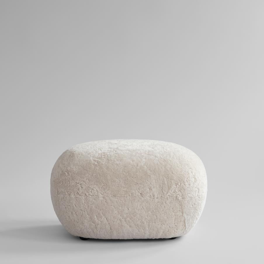 101 Copenhagen Toe Ottoman - Sandshell (Sheepskin)
