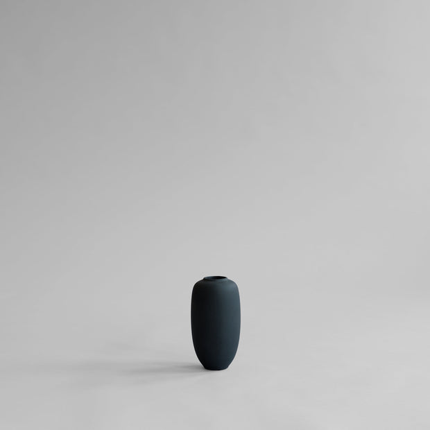 101 Copenhagen Sunao Vase Slim, Petit - Black