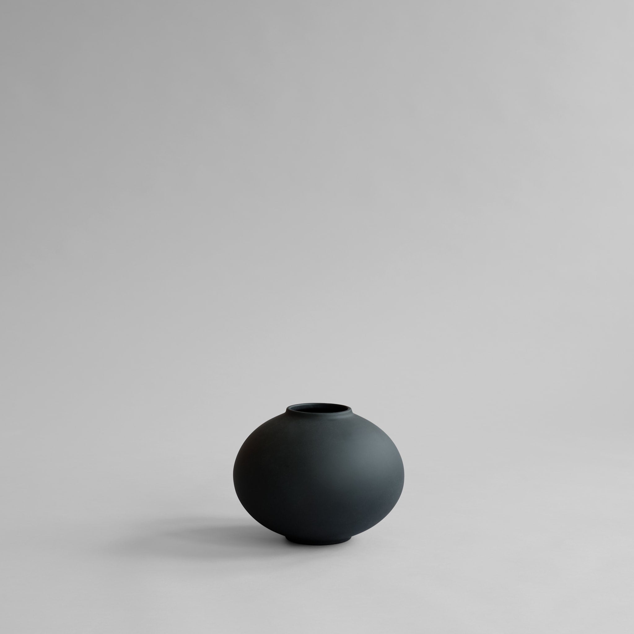 101 Copenhagen Sunao Vase Fat, Mini - Black