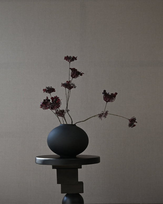 101 Copenhagen Sunao Vase Fat, Mini - Black