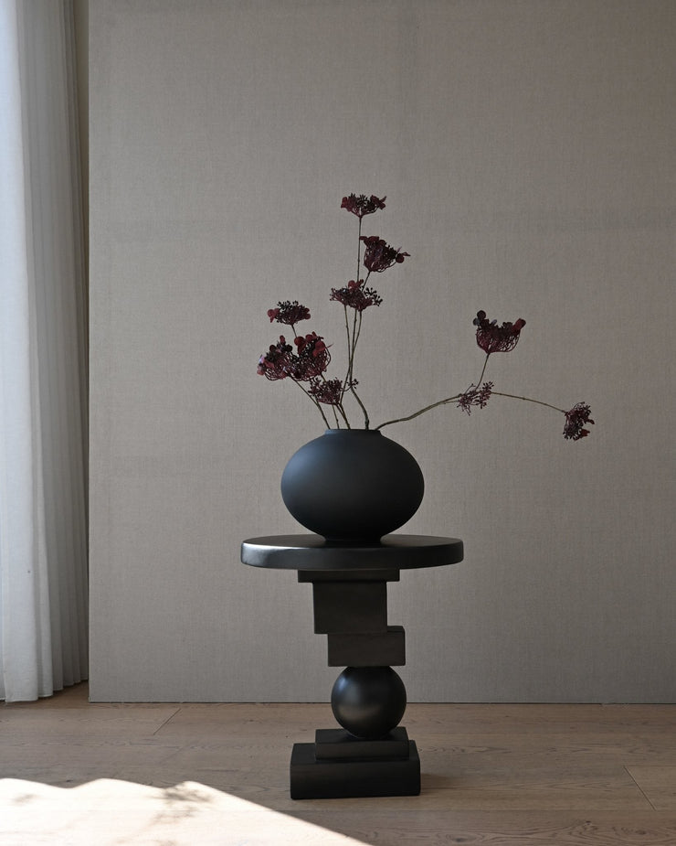 101 Copenhagen Sunao Vase Fat, Mini - Black