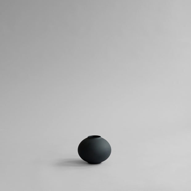 101 Copenhagen Sunao Vase Fat, Petit - Black