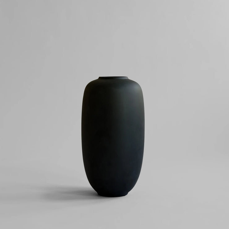 101 Copenhagen Sunao Vase Slim, Big - Black