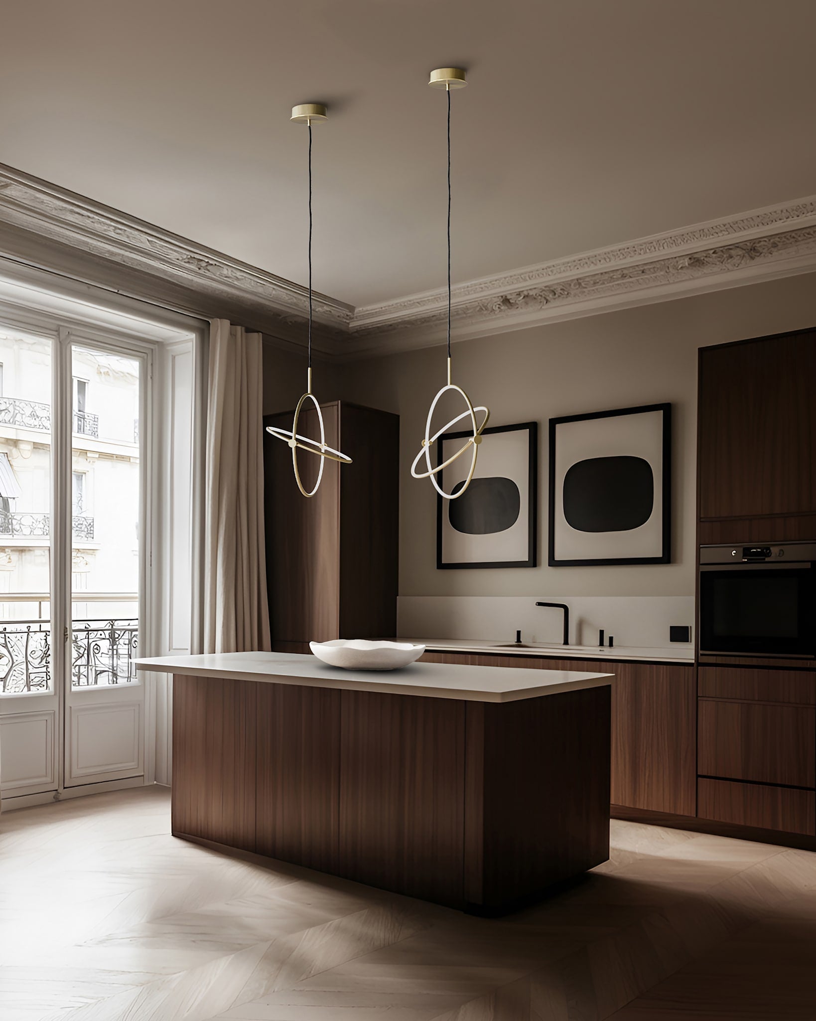 101 Copenhagen - Maru Pendant, Ø40 - Brass - Pendant Lamp