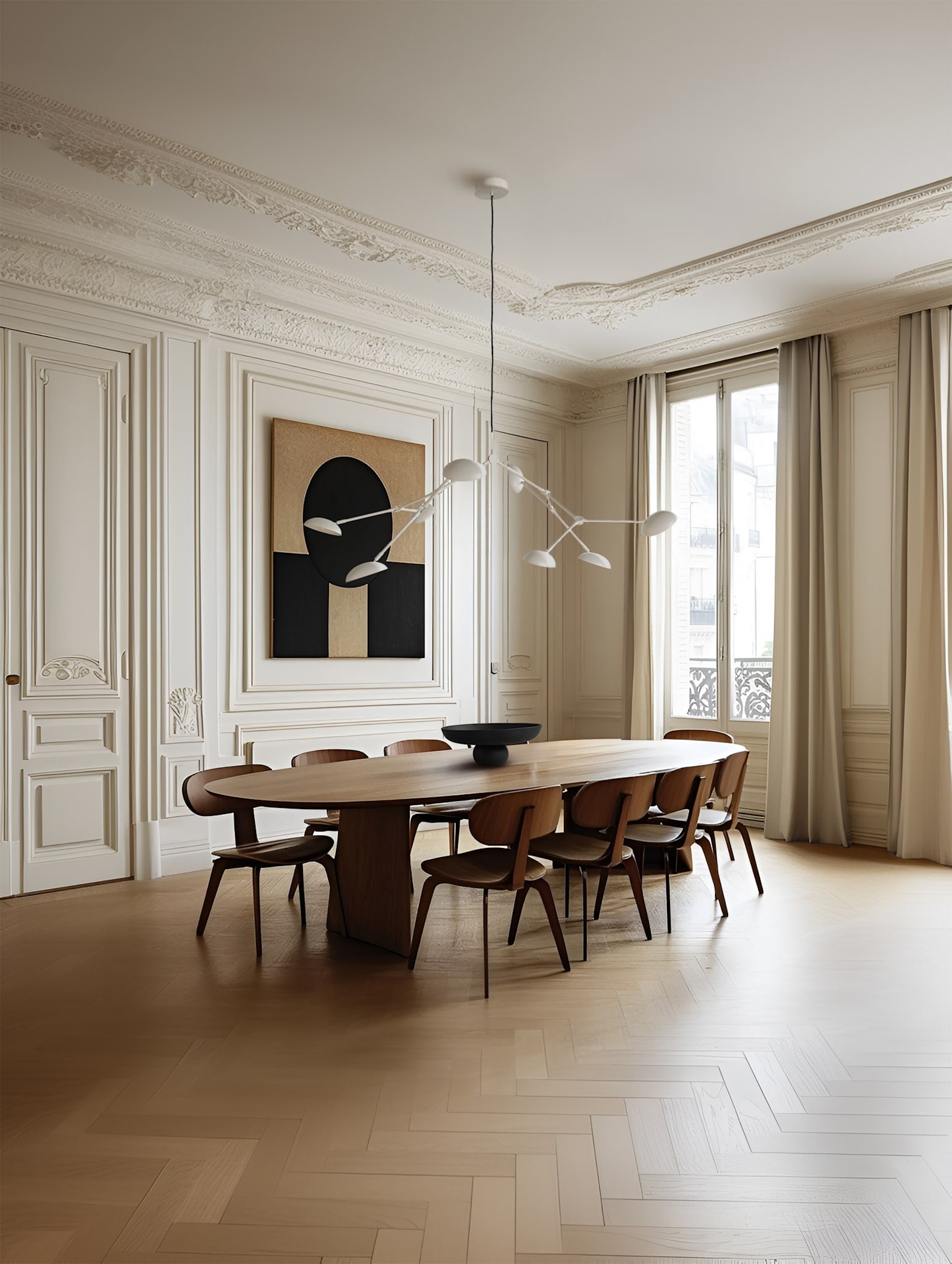 101 Copenhagen - Drop Chandelier - White (5m) - Chandelier