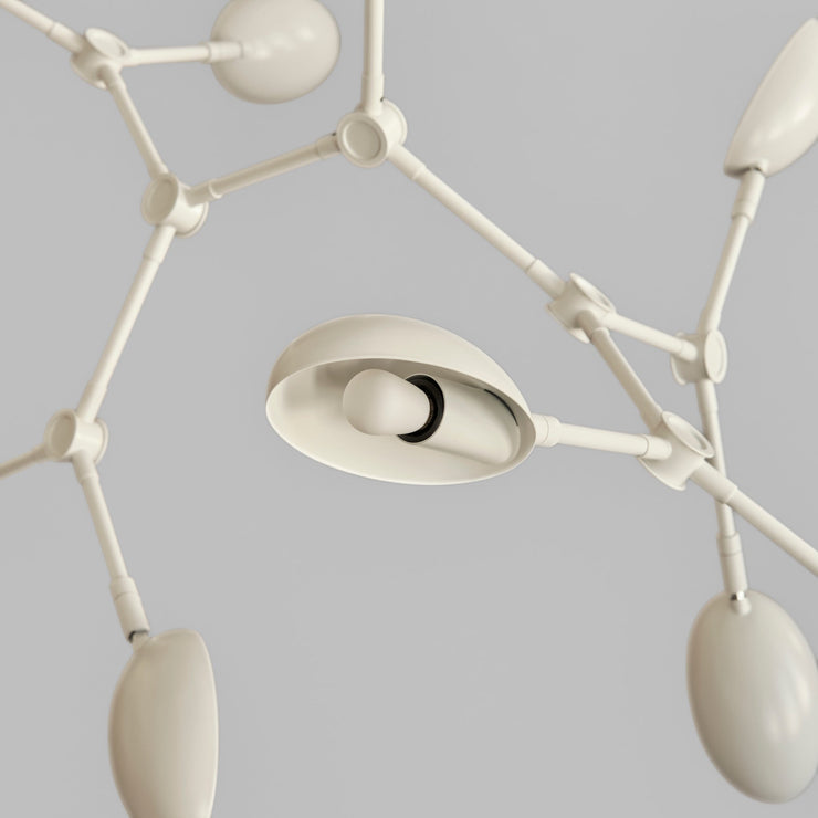 101 Copenhagen - Drop Chandelier, Mini - White (5m) - Chandelier