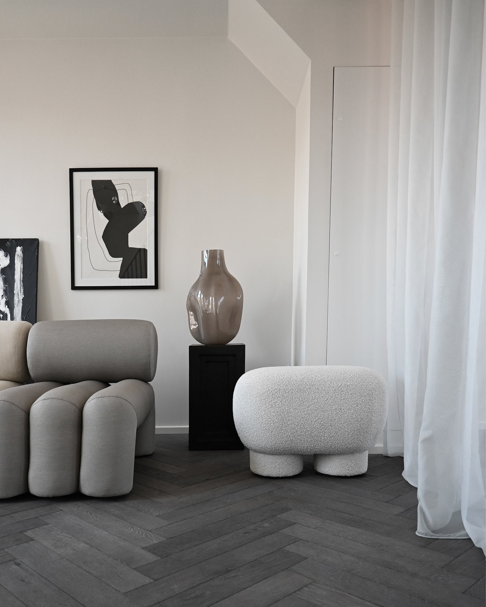 101 Copenhagen - Bakku Vase, Big - Smoked Desert - Vase