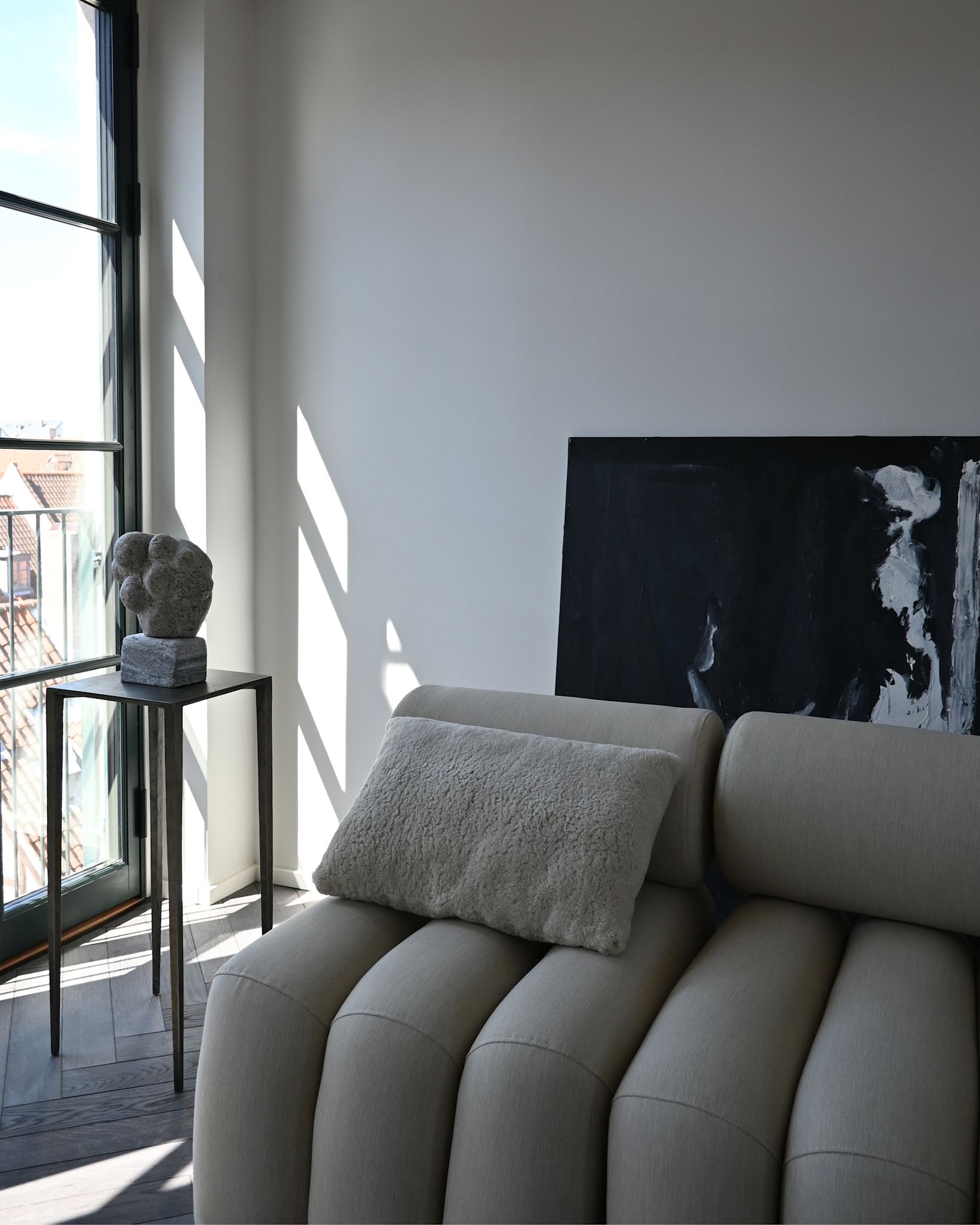 101 Copenhagen - Makura Pillow 11 - Sandshell (Sheepskin) - Pillow