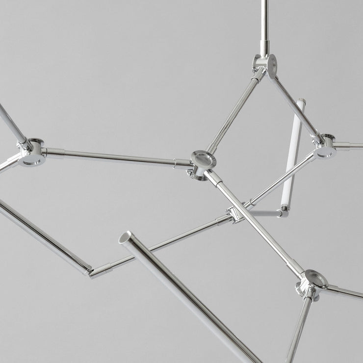101 Copenhagen - Stick Chandelier - Chrome - Chandelier