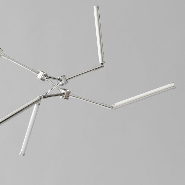 101 Copenhagen - Stick Chandelier, Mini - Chrome - Chandelier