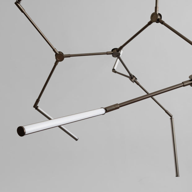 101 Copenhagen - Stick Chandelier - Bronze - Chandelier