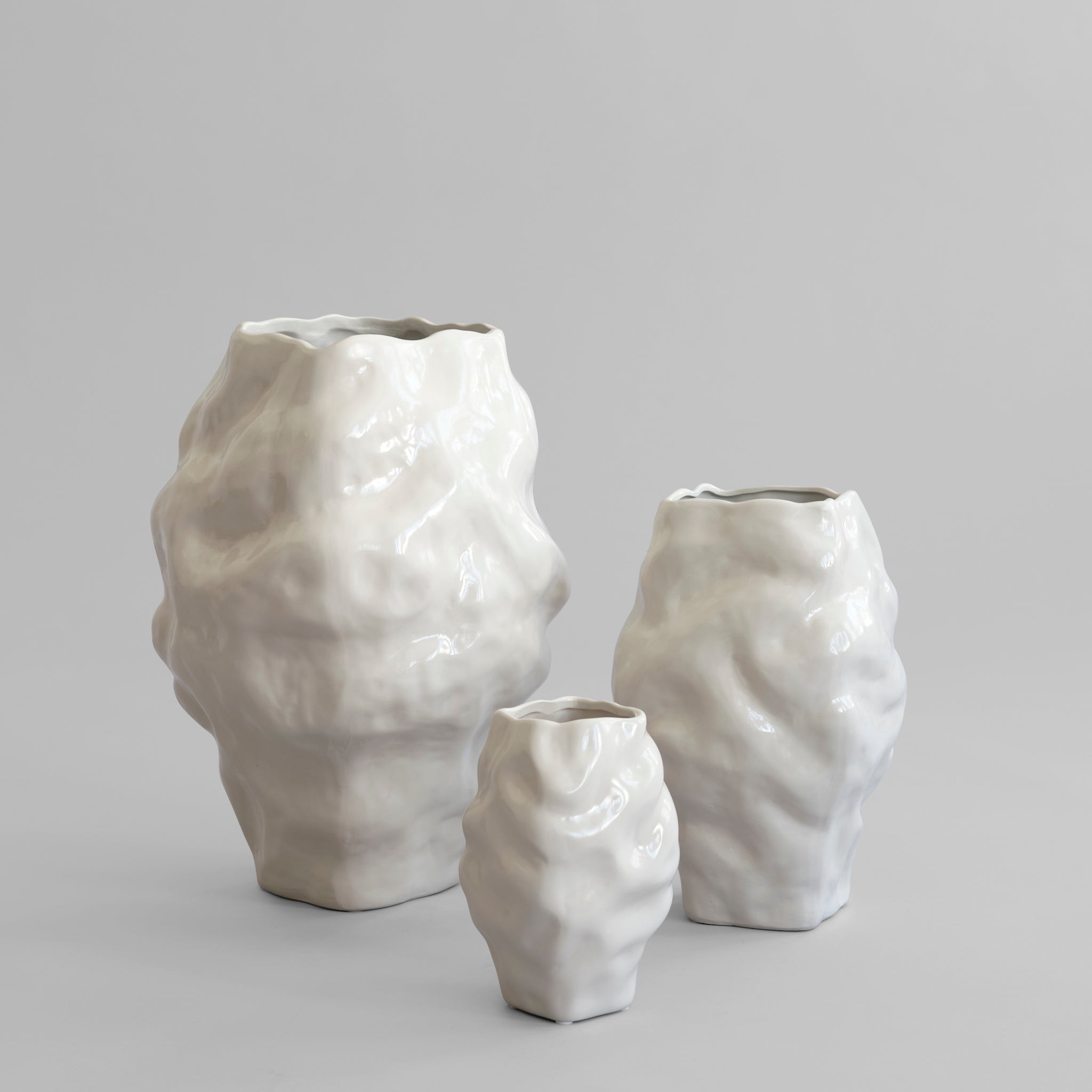 101 Copenhagen - Katachi Vase, Big - High Glaze Birch - Vase