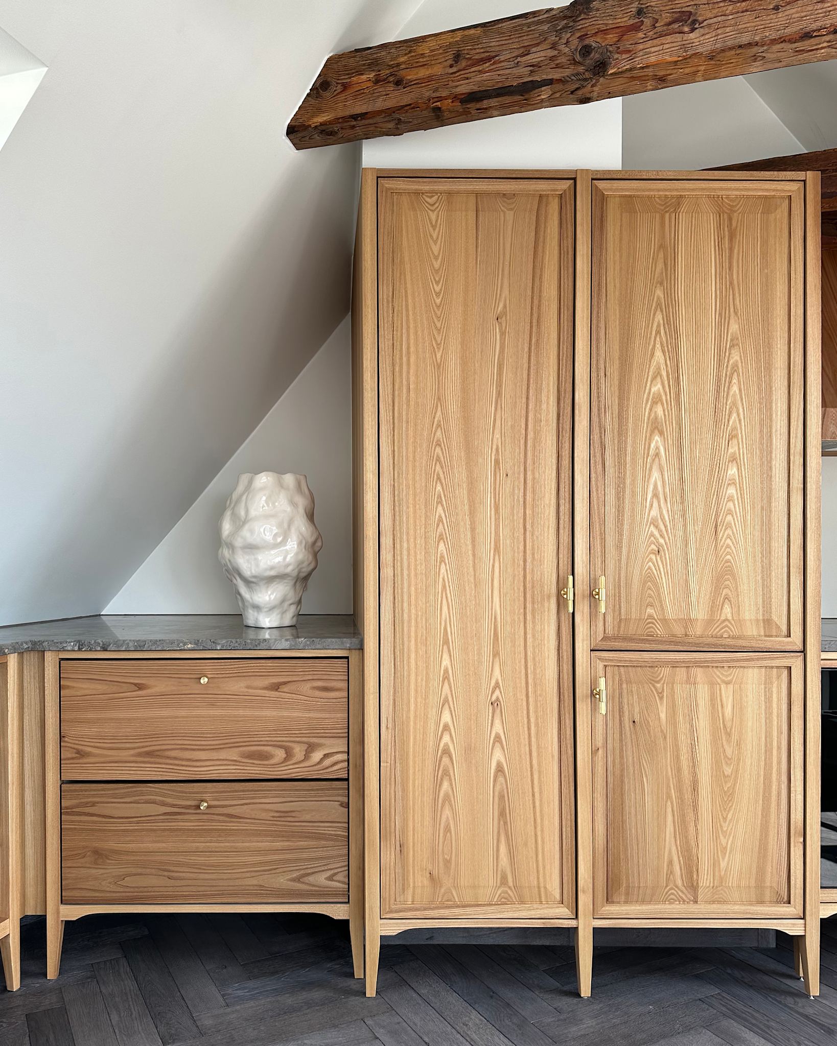 101 Copenhagen - Katachi Vase, Medio - High Glaze Birch - Vase