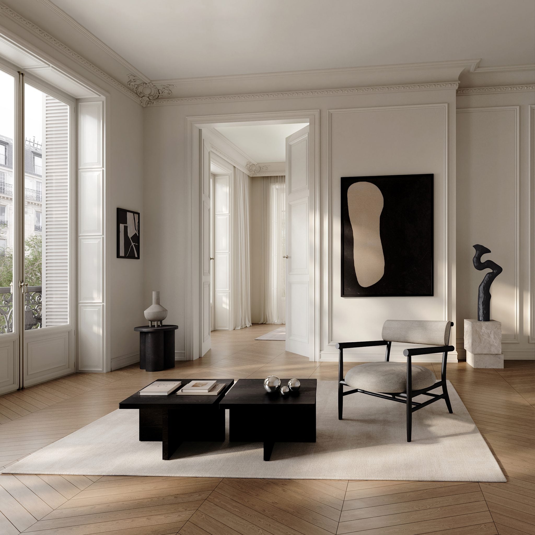 101 Copenhagen - Nama Lounge Chair - Sand (8047-2) - Lounge Chair