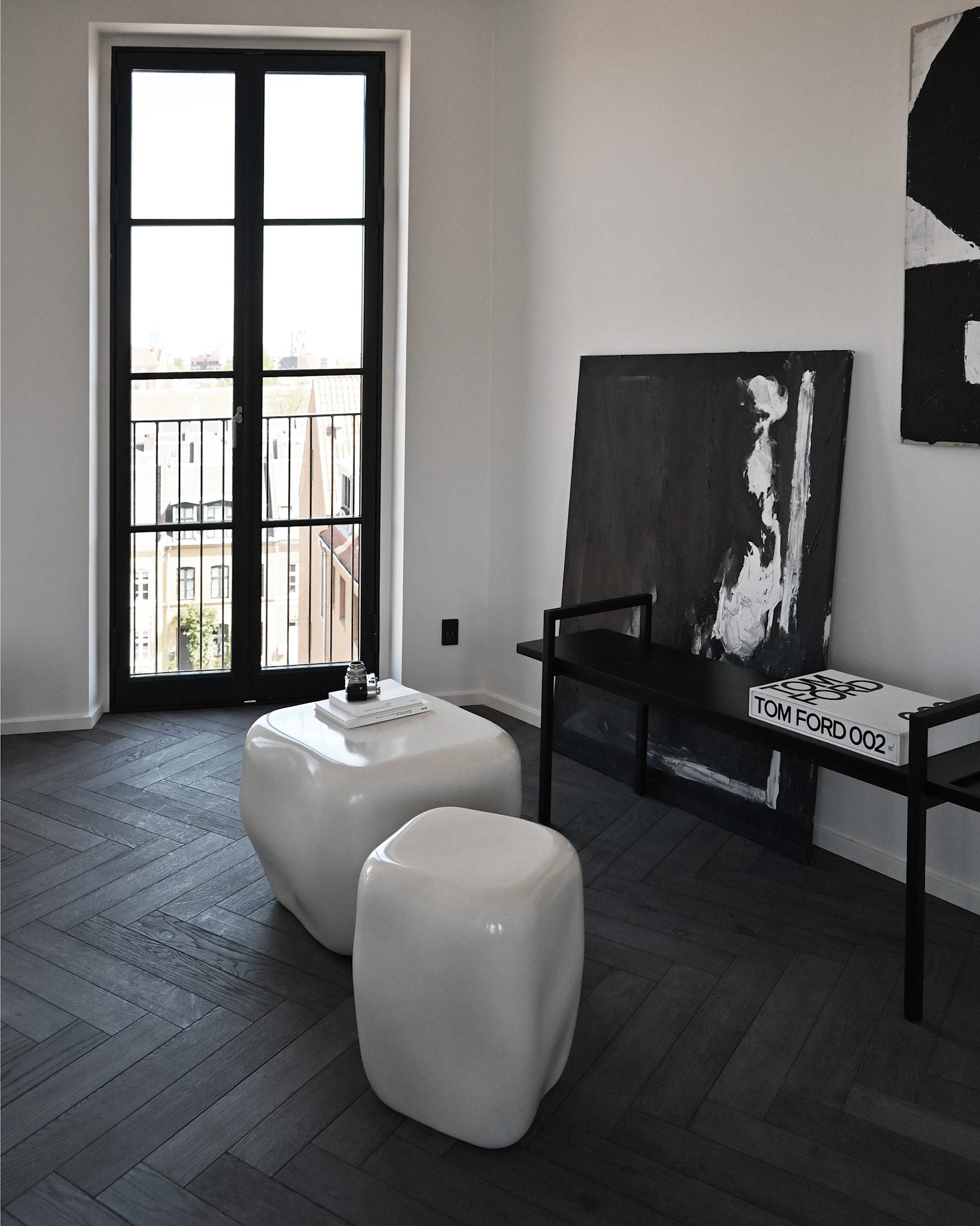 101 Copenhagen - Ishi Coffee Table, Medio - High Glaze Birch - Coffee or Side Table