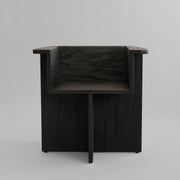 101 Copenhagen - Brutus Dining Chair - Coffee Black Oak - Dining Chair