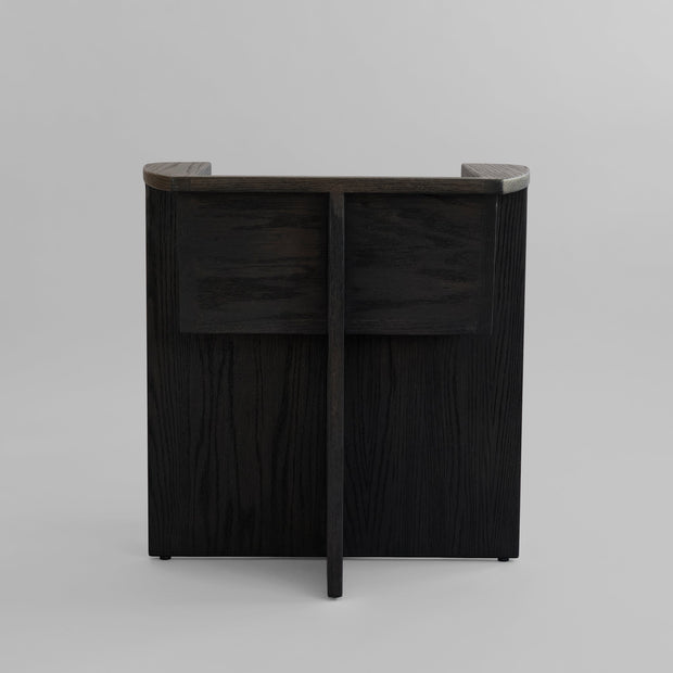 101 Copenhagen - Brutus Dining Chair - Coffee Black Oak - Dining Chair