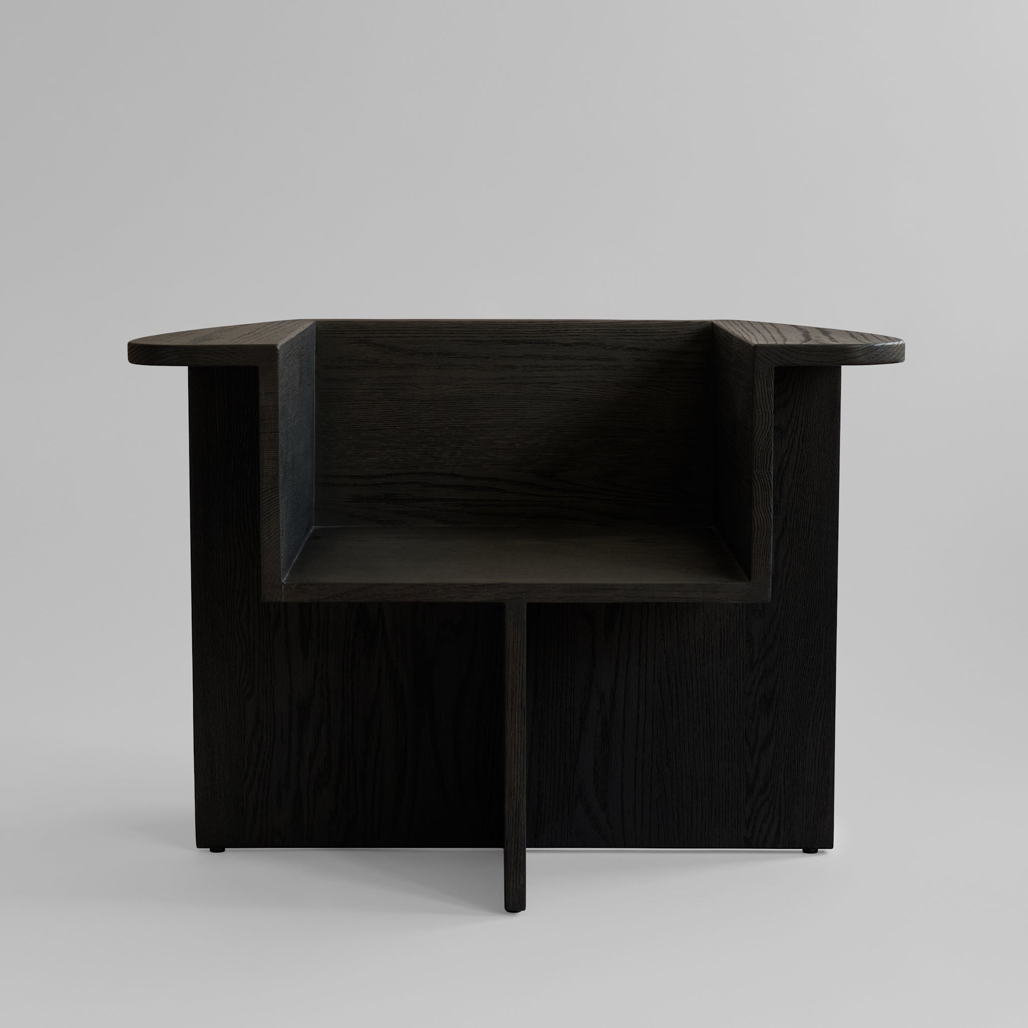 101 Copenhagen - Brutus Lounge Chair - Coffee Black Oak - Lounge Chair