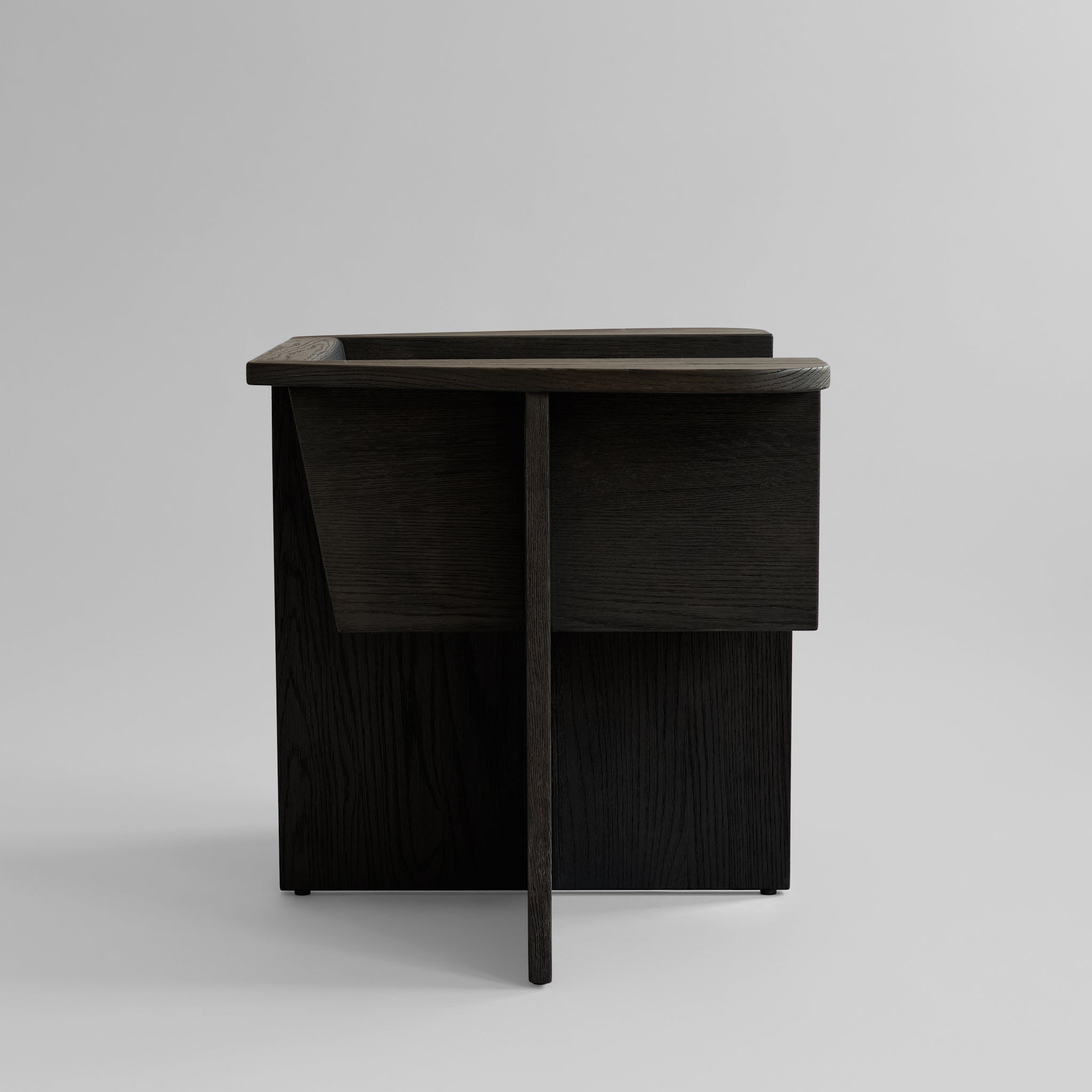 101 Copenhagen - Brutus Lounge Chair - Coffee Black Oak - Lounge Chair