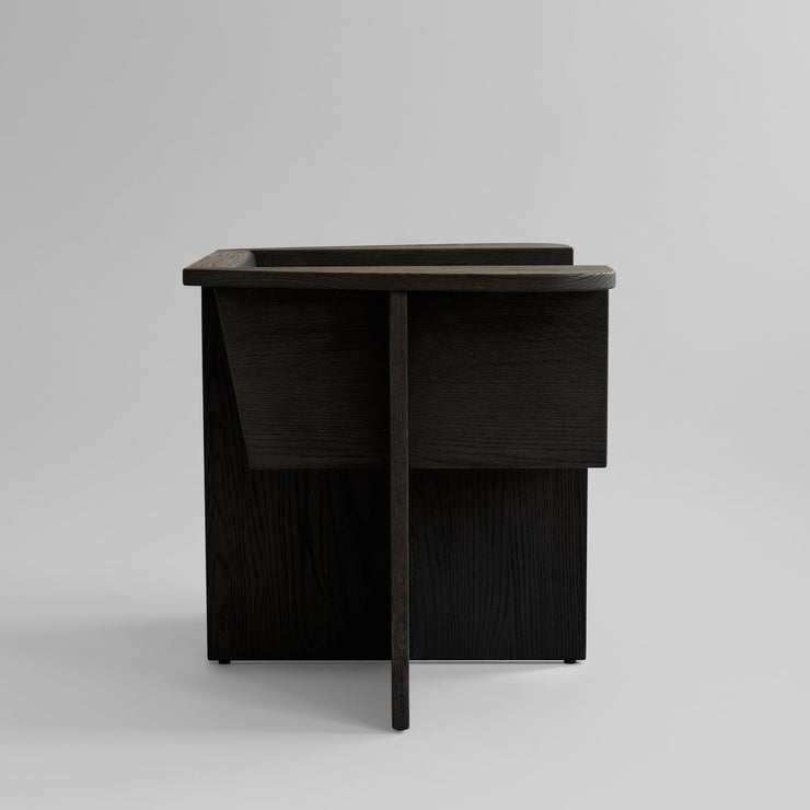 101 Copenhagen - Brutus Lounge Chair - Coffee Black Oak - Lounge Chair