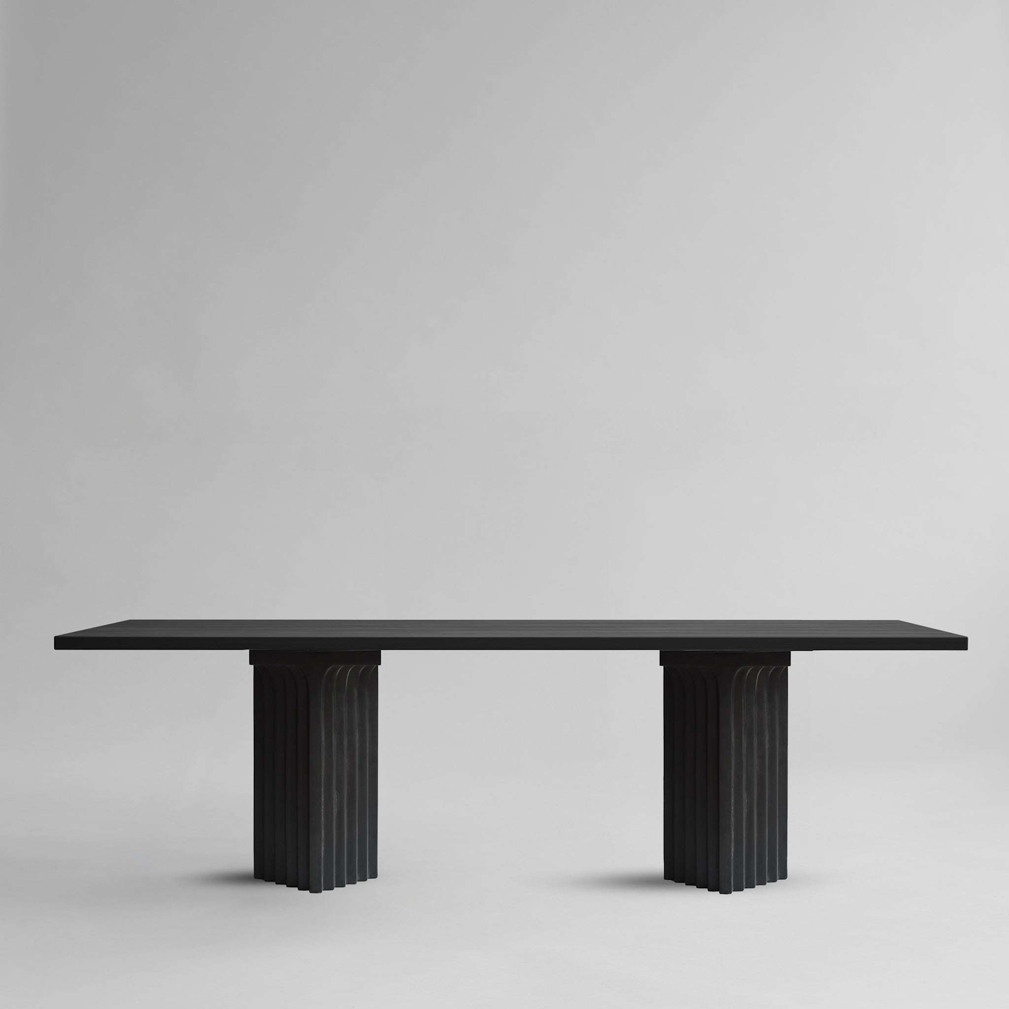 101 Copenhagen - Arc Dining Table, L250 - Coffee Black Oak - Dining Table