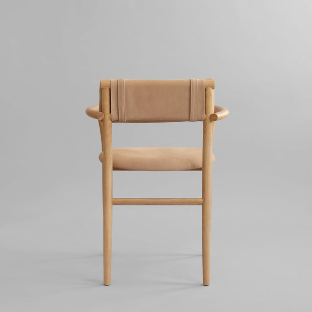 101 Copenhagen - Nama Dining Chair, Armrest - Nubuck - Dining Chair