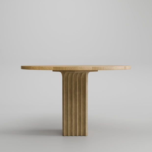 101 Copenhagen - Arc Dining Table, Ø120 - Natural Oak - Dining Table