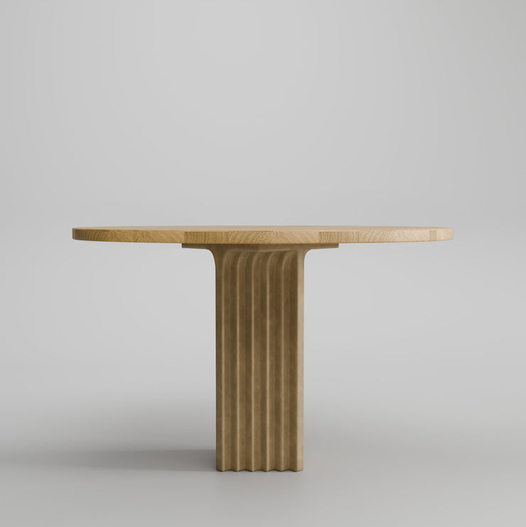 101 Copenhagen - Arc Dining Table, Ø120 - Natural Oak - Dining Table
